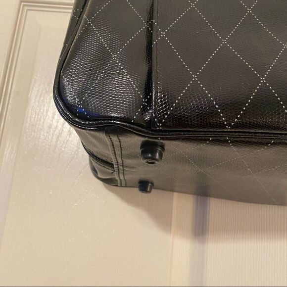 Mary Kay Deluxe Black Consultant Cosmetic Travel Luggage Tote Bag With Insert - Picture 6 of 12